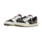 Air Jordan 1 Low Travis Scott Medium Olive Side