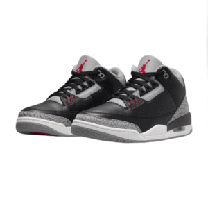 Air Jordan 3 Black Cement Side