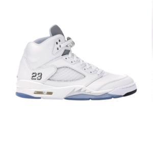 Air Jordan 5 Retro White Metallic