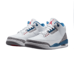 Jordan 3 True Blue Side
