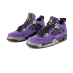 Jordan 4 Travis Scott Purple Side