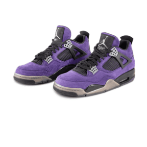Jordan 4 Travis Scott Purple Side