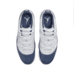 Jordan White Blue 11 Front