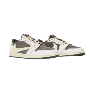 Travis Scott Jordan 1 Low Reverse Mocha Side