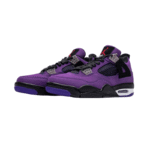 Travis Scott Jordan 4 Purple Side