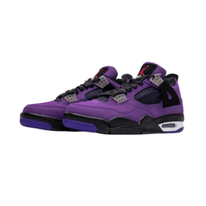 Travis Scott Jordan 4 Purple Side